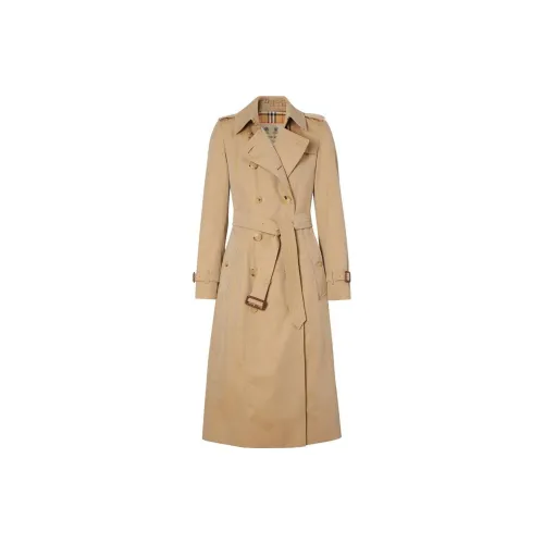 Burberry Trench Coats Women's Beige