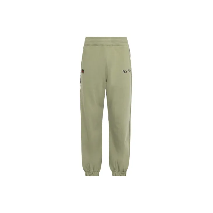 EVISU Knitted Sweatpants Men-1