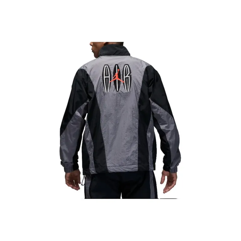 Jordan Jackets Men Gray Black-2
