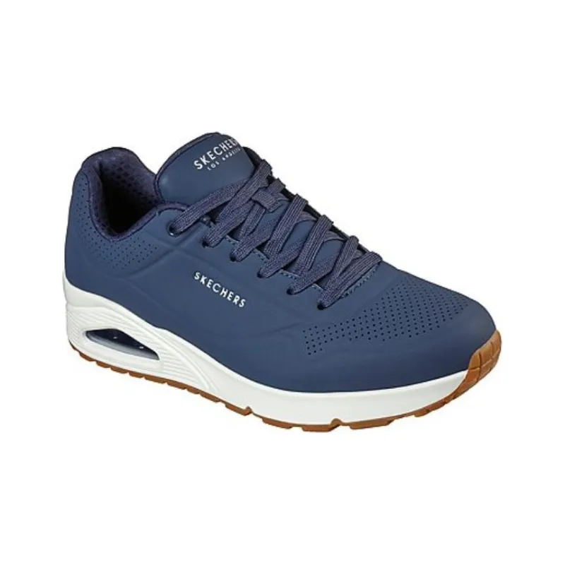 Skechers Uno Stand Cushioned Slip-Resistant Abrasion-Resistant Low-Top Running Shoes Men's-2