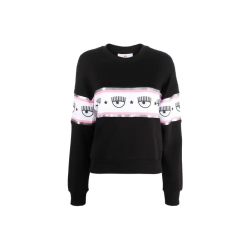 CHIARA FERRAGNI Sweatshirts Women's Black