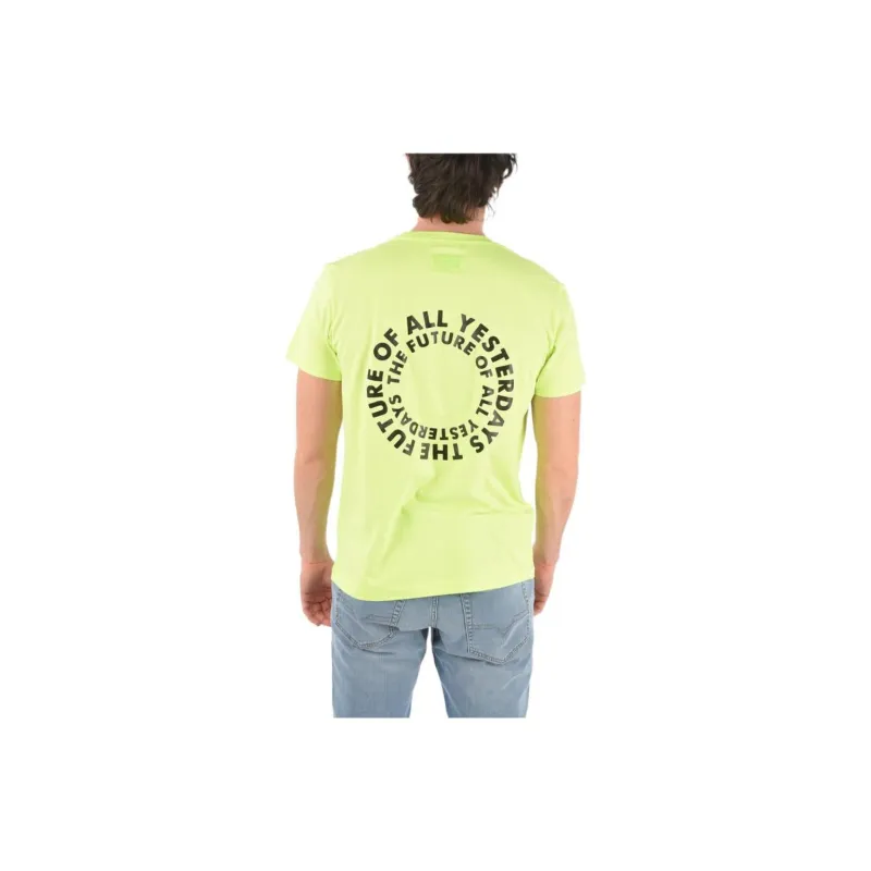 DIESEL T-Shirts Men Yellow-1