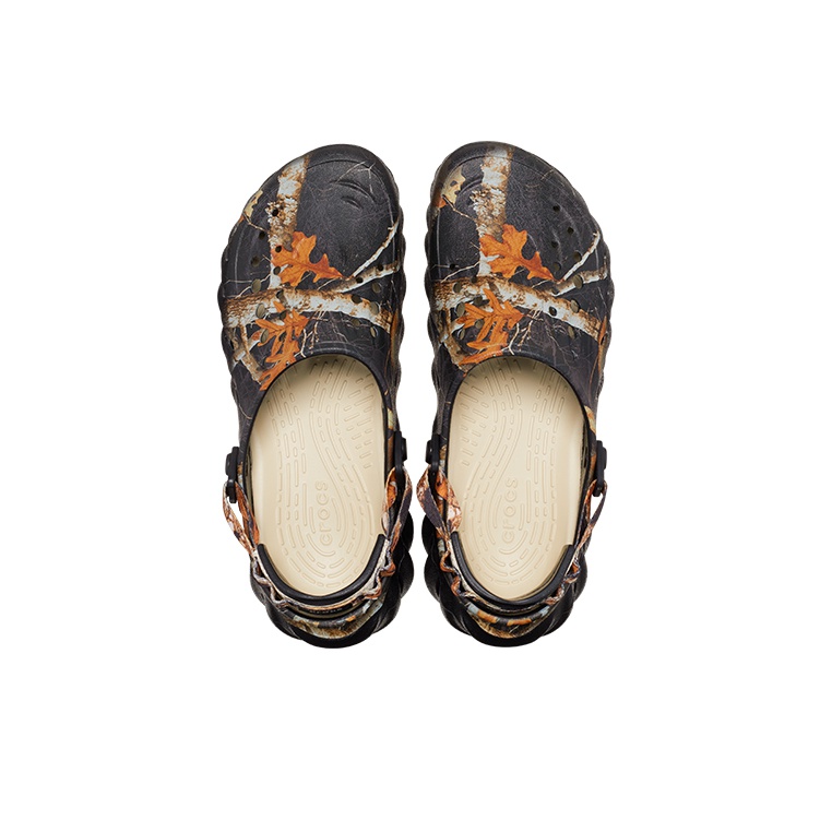 Crocs Echo Clog Realtree Edge Camo Black - POIZON