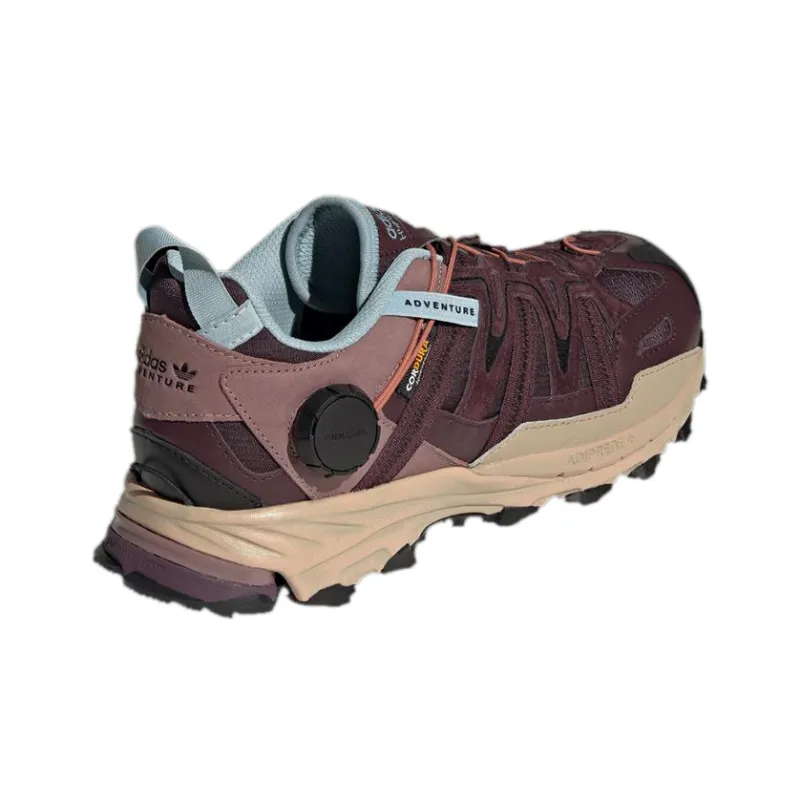 Adidas Hyperturf Gaiter Shadow Maroon Ash Pearl-3