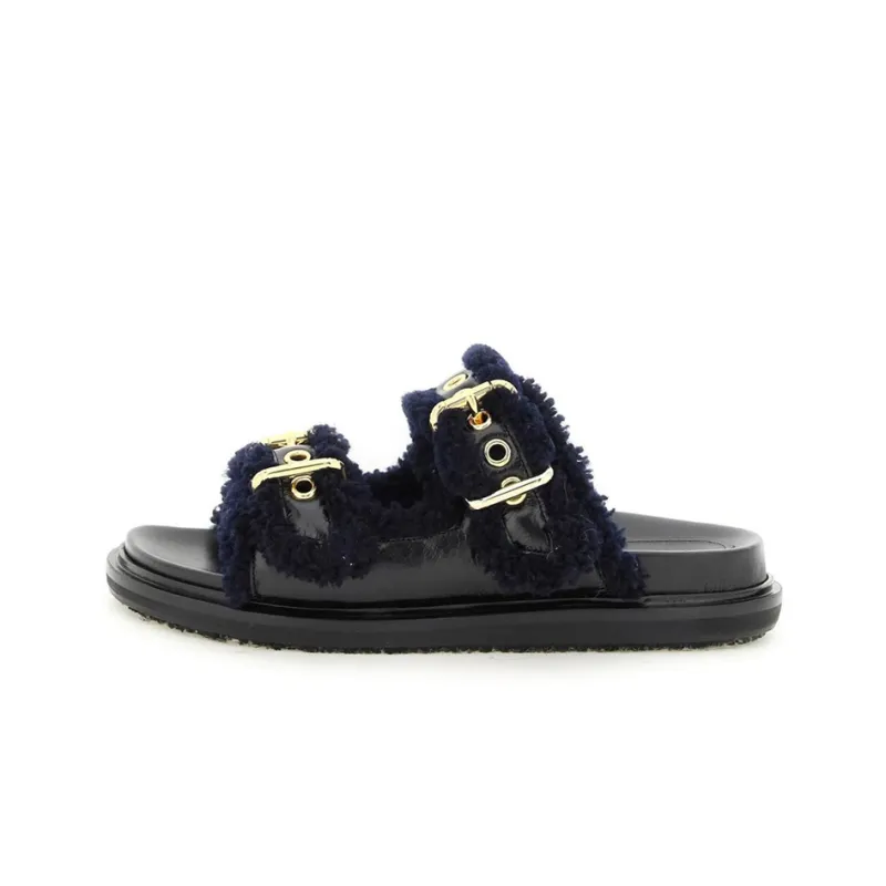 MARNI Double Adjustable Strap Sandals Women's-0
