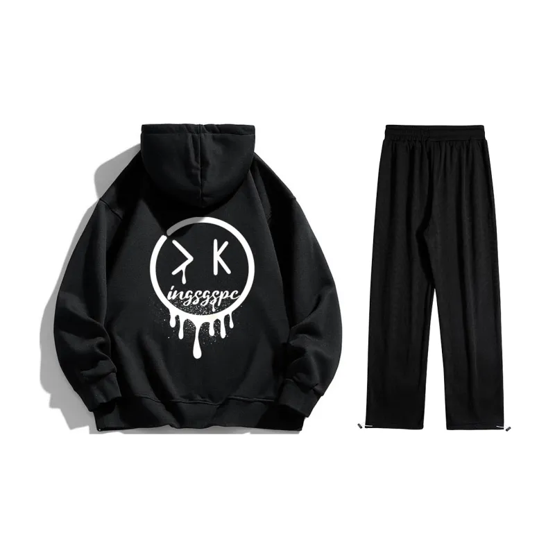 Kingsgspc Straight Set Spring And Autumn Unisex-1
