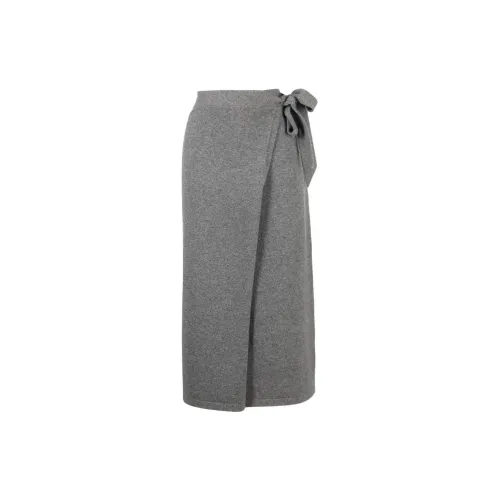 Polo Ralph Lauren Casual Long Skirts Women's Gray