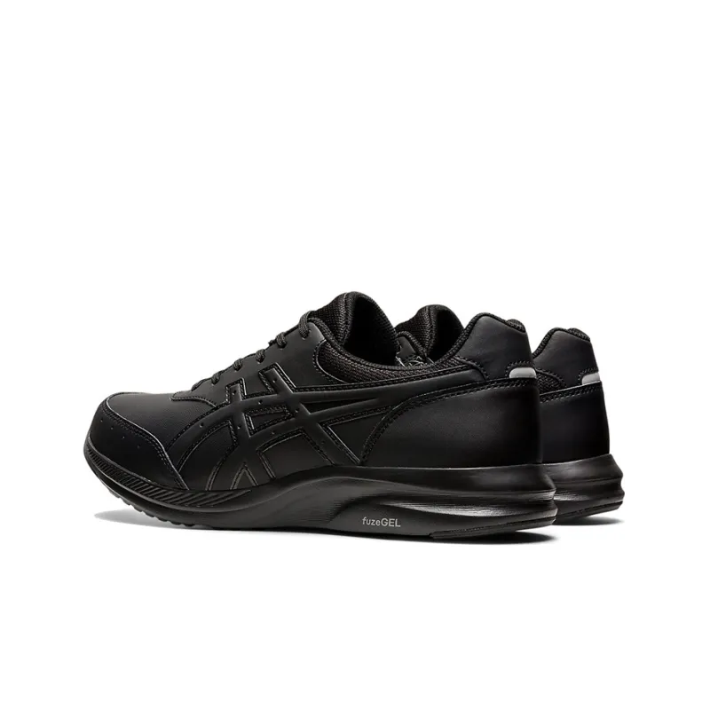 Asics Anti Slip Wear Resistant Low Top Running Shoes Men's Extreme Night Black 4E Width-3