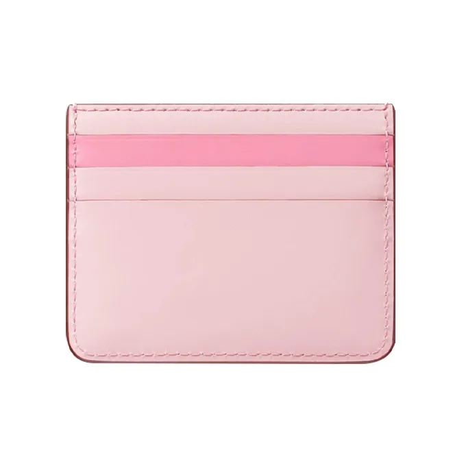 CARTIER C De Cartier Collection Calfskin Card Holder Women's Pink-1