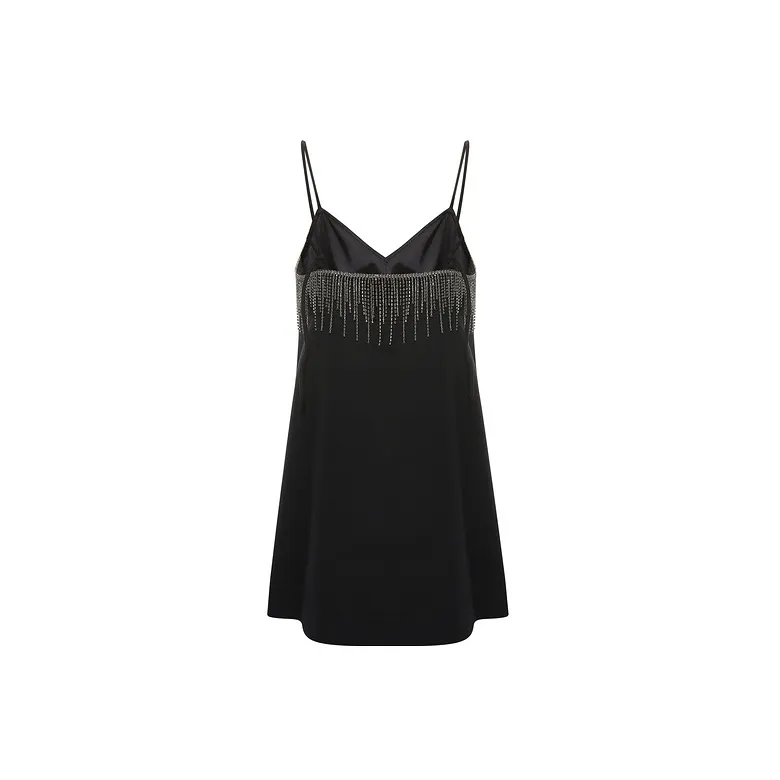 D'zzit Slip Dresses Women's Black-1