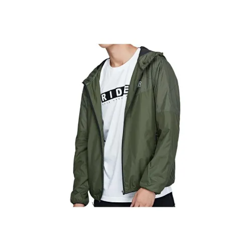 Erke Sweatshirts Men Green Robin