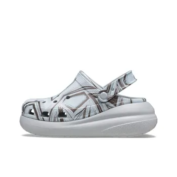 Crocs Classic Crush Disco Clog 'Clear Bue' Women's