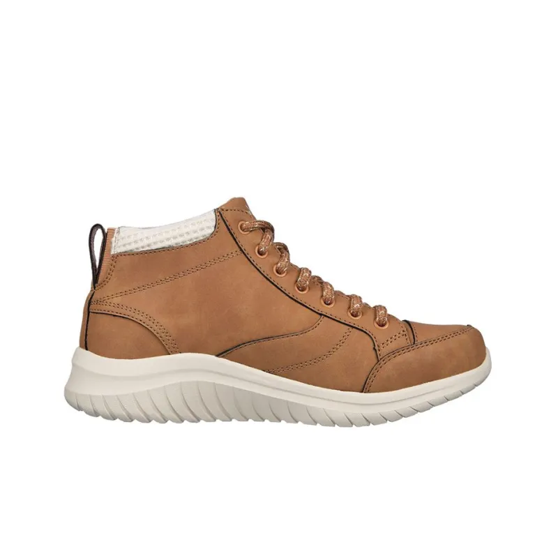 Skechers Ultra Flex 2.0 'Social Crew Chestnut' Women's-1