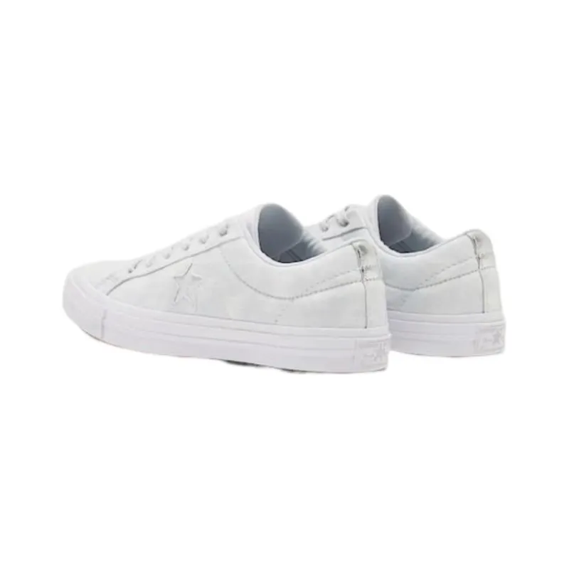 Converse One Star Low Tops Retro Skateboarding Shoes Unisex Light Blue-8