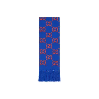 GUCCI Gg Jacquard Pattern Scarf