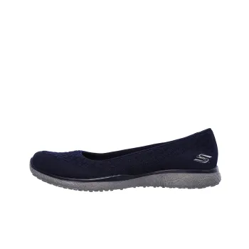 Skechers Microburst 1.0 One Up Cushioning Anti-Slip And Wear-Resistant Low-Top Casual Shoes Women's Blue