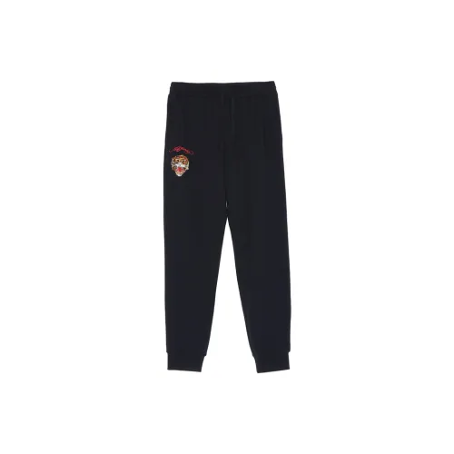 Ed Hardy Classic Classic Series Knitted Sweatpants Men Black