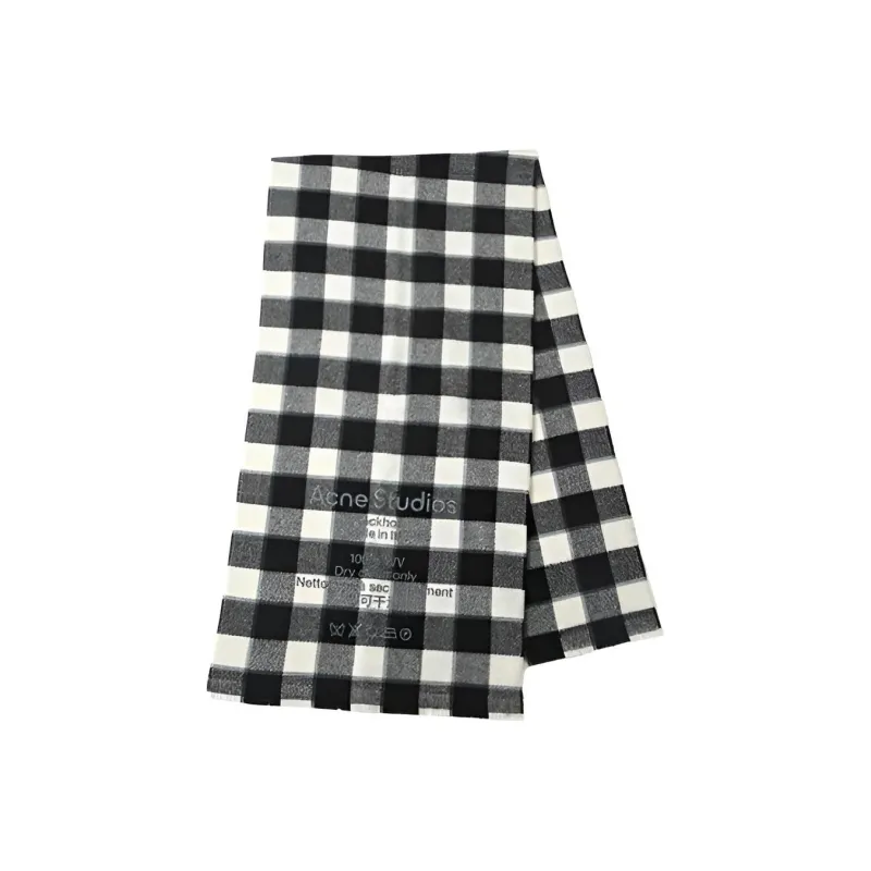 Acne Studios Wool Knit Scarves Unisex-2