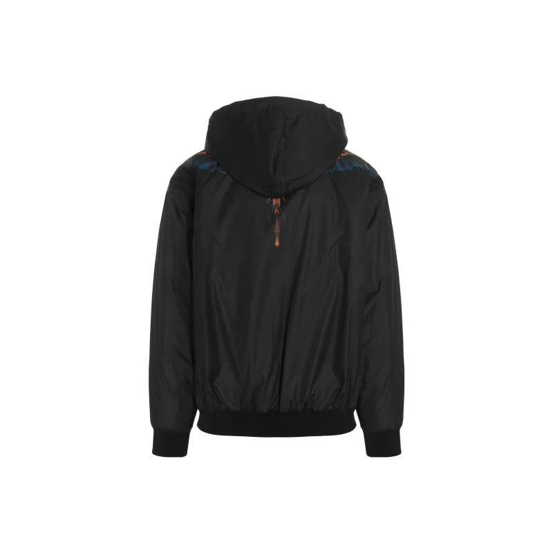 MARCELO BURLON COUNTY OF MILAN Wings-print Hooded Jacket-1