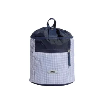 Adidas Originals Nylon Polyester Bucket Bag Sports Bag Shoulder Bag Crossbody Bag Unisex White/Dark Grey Navy Blue