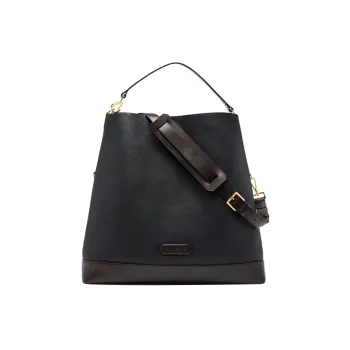 TOM FORD Leather Tote Bag Shopping Bag Shoulder Bag Crossbody Bag Handbag Large Size Men's Black
