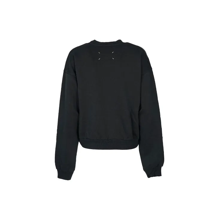 Maison Margiela Numbers motif Cotton Sweatshirt-1