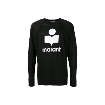ISABEL MARANT Logo Printed Long Sleeved T Shirt