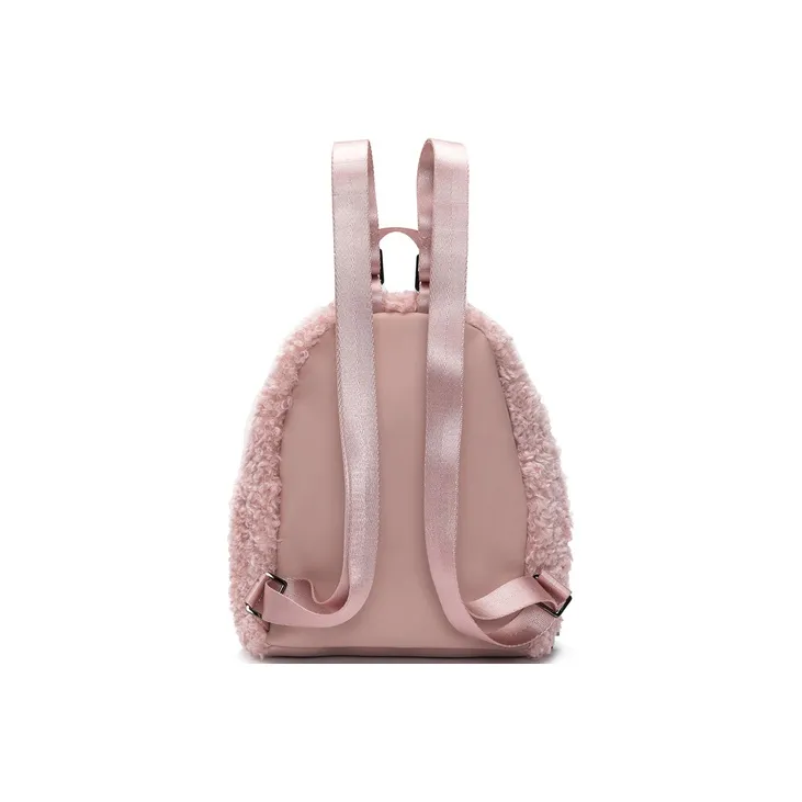 Champion Plush Backpack Medium Size Unisex White-6