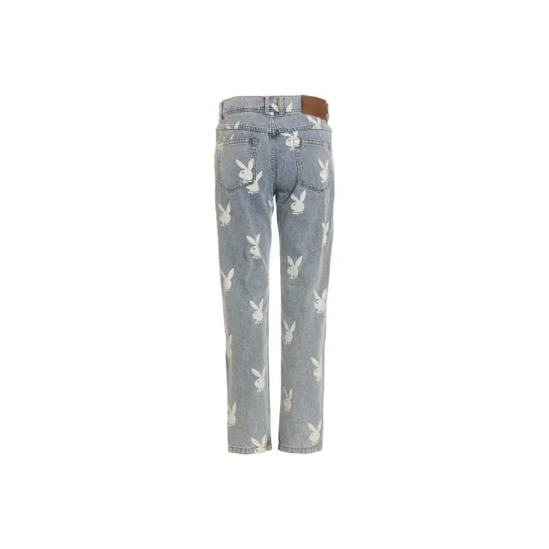 PLEASURES X Playboy Scatter Denim Pants-1