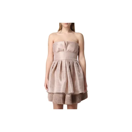 EMPORIO ARMANI Sleeveless Dresses Women's Pink