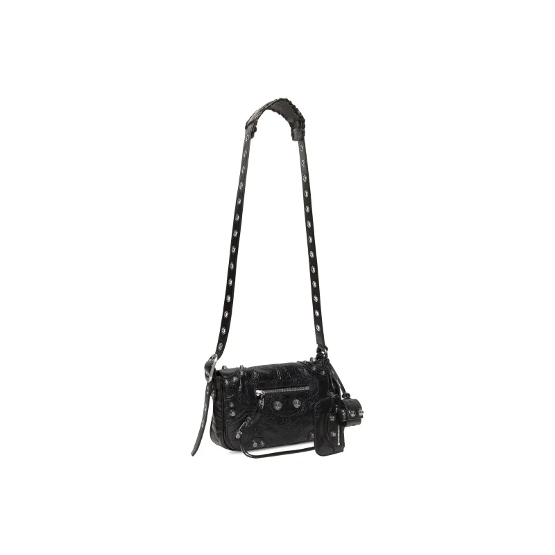 Balenciaga Le Cagole Xs Flap Bag Black-2