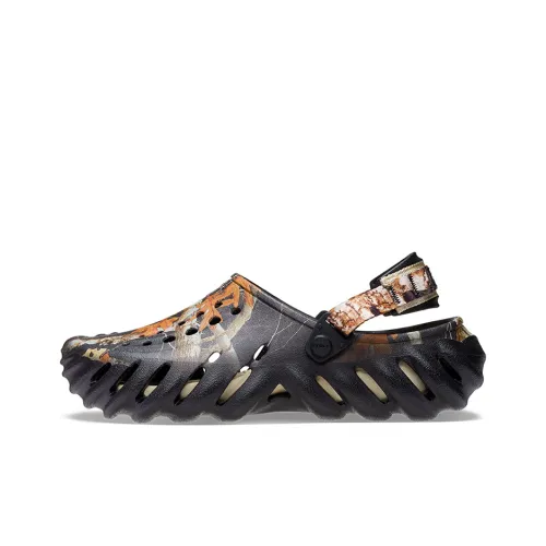 Crocs Echo Clog Realtree Edge Camo Black