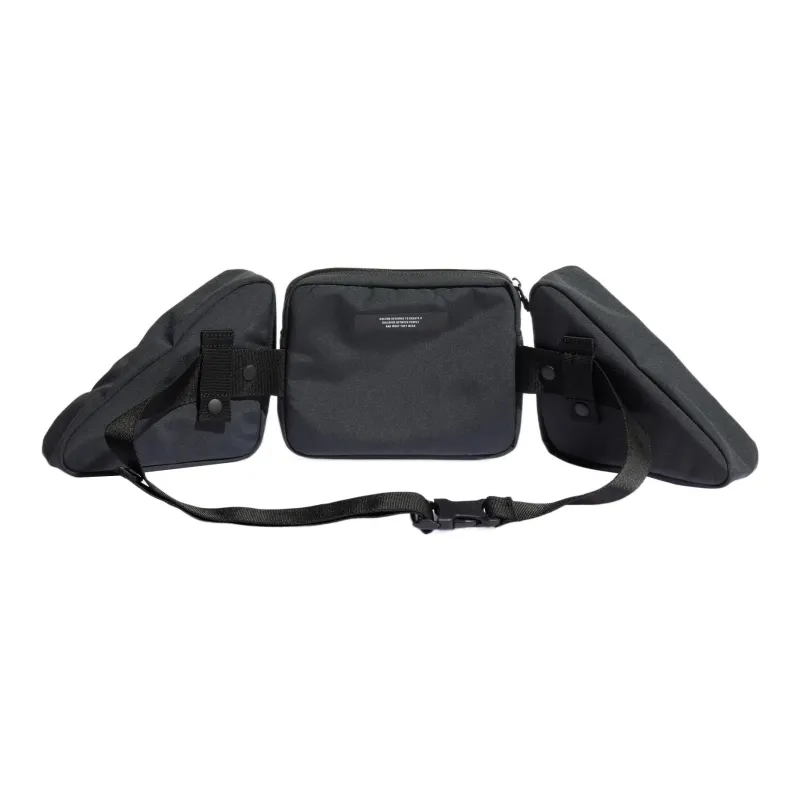 Adidas Polyester Gym Bag With Waist Bag Regular Unisex Black-1