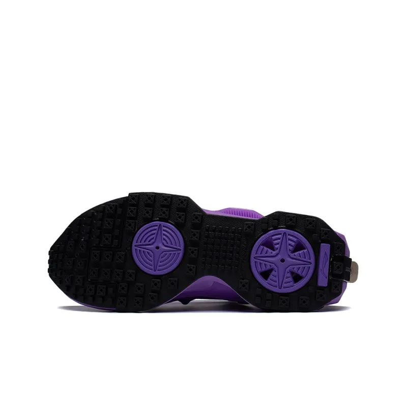 LiNing CF Xingshan 2.0 Dream Chaser Theme Runway Low Top Sports Casual Shoes Unisex Grape Purple-4