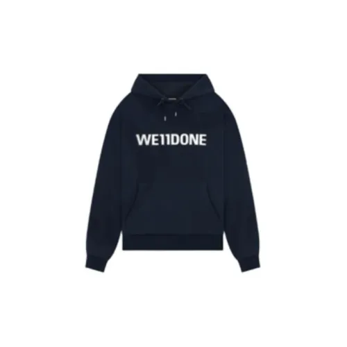 WE11DONE Sweatshirts Men Blue