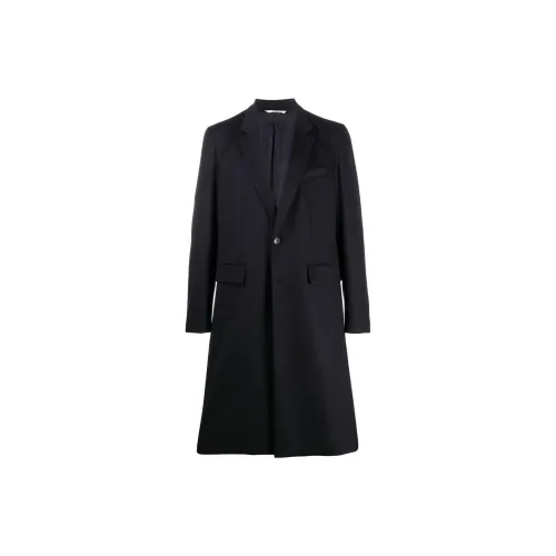 Valentino Coats Men Black