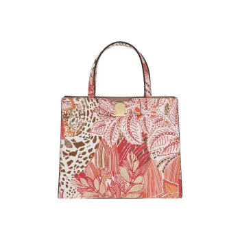 FERRAGAMO Vara Cow Leather Tote Bag, Shopping Bag, Shoulder Bag, Crossbody Bag, Handbag Women's Pink