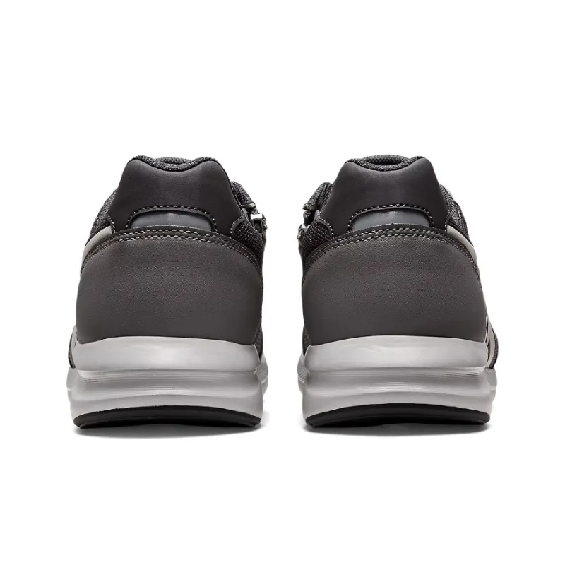 Asics Gelfan Walker Anti Slip Wear Resistant Low Top Running Shoes Men's Gray White 4E Width-4