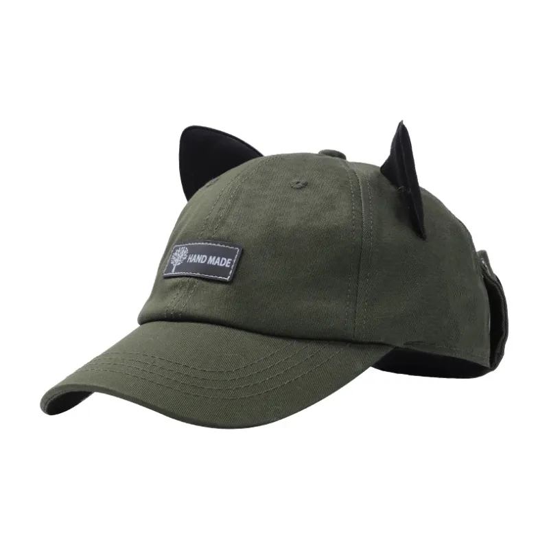 NAME.S Cotton Baseball Caps Unisex-0