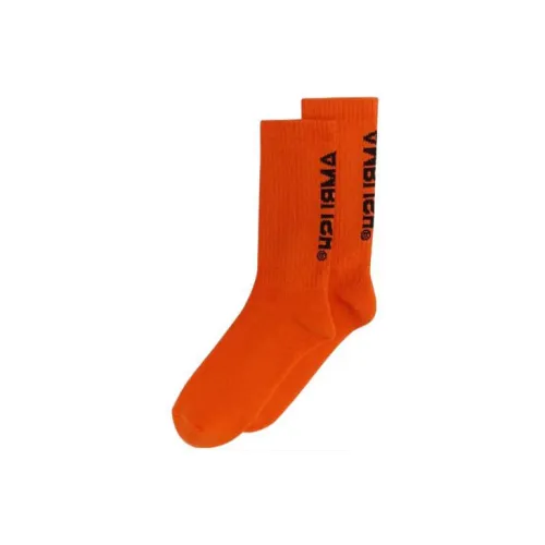 AMBUSH Logo Socks Red/Orange/Black