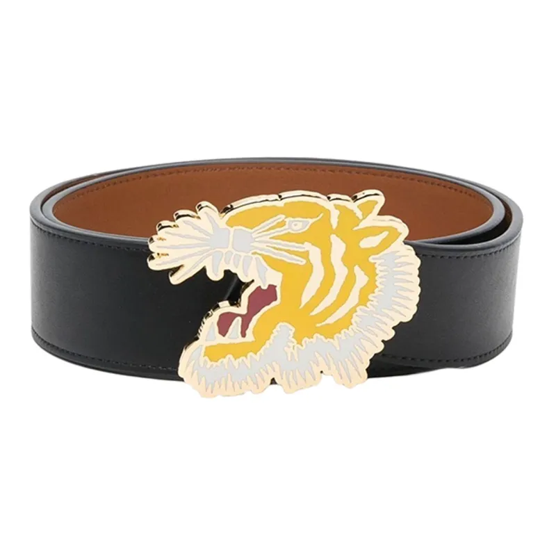 KENZO Reversible Logo Belt-0