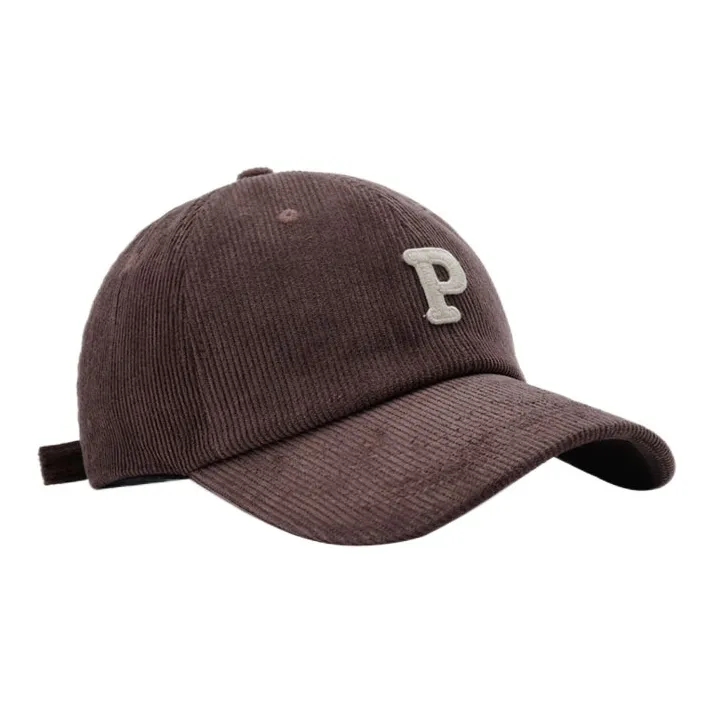 FREE RABBITⅡ Corduroy Baseball Caps Unisex-15