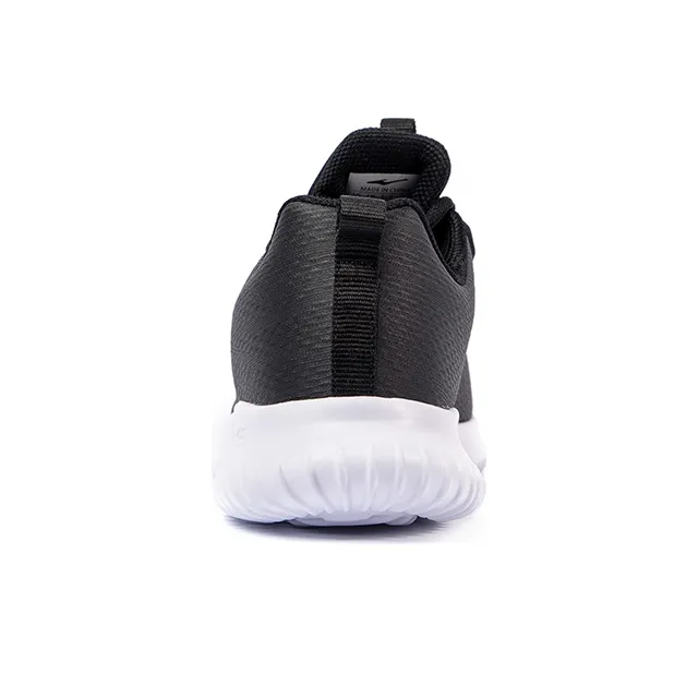 Erke Slip Resistant Low Top Sports Casual Shoes Men's Black White-3
