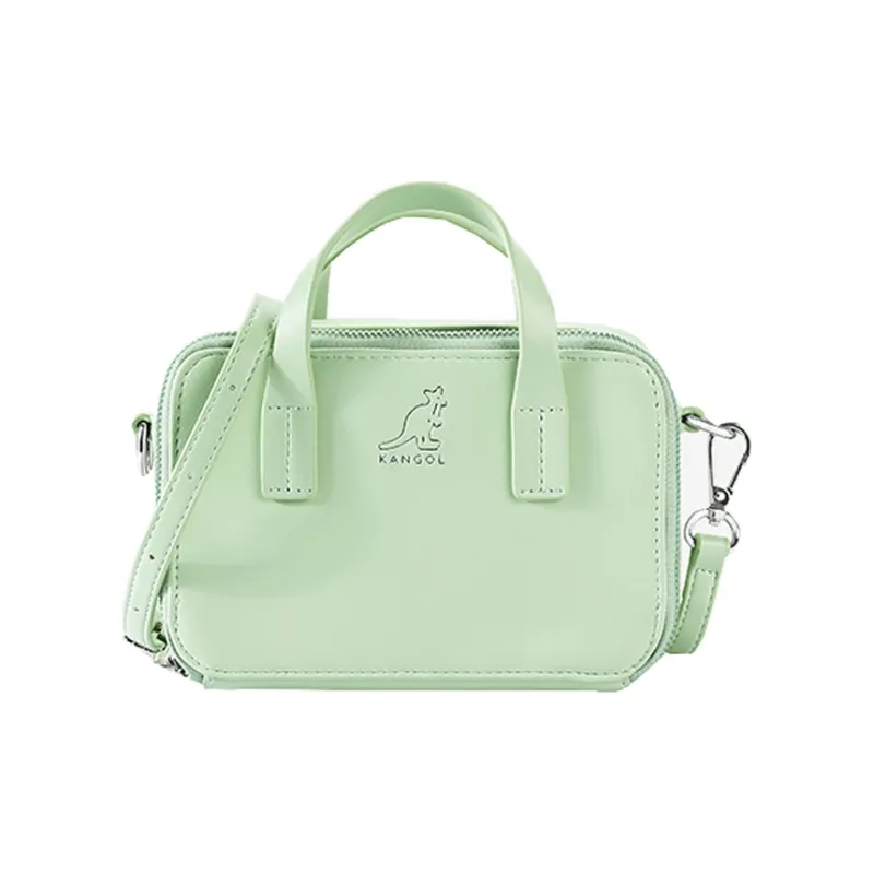 KANGOL PU Camera Bag, Tofu Bag, Handbag, Shoulder Bag, Crossbody Bag Regular Women's Multicolor-17