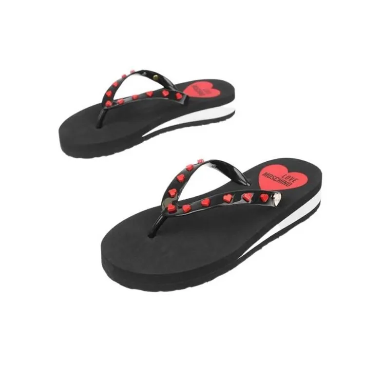 MOSCHINO Flip Flops Women's Black-2