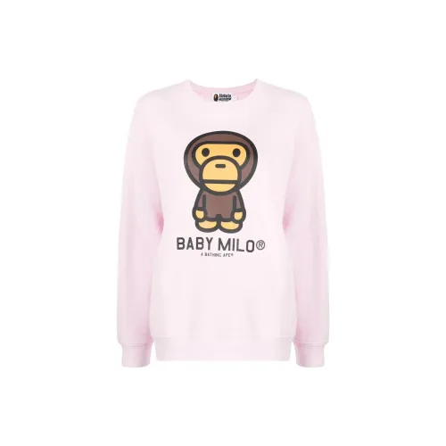 A BATHING APE Sweatshirts Women's Pink