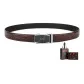 Brown Printer Ribbons Silver Buckle+Premium Box