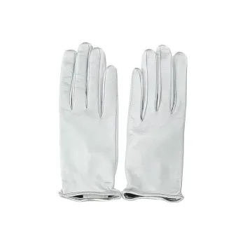 DRIES VAN NOTEN Gloves Unisex Silver