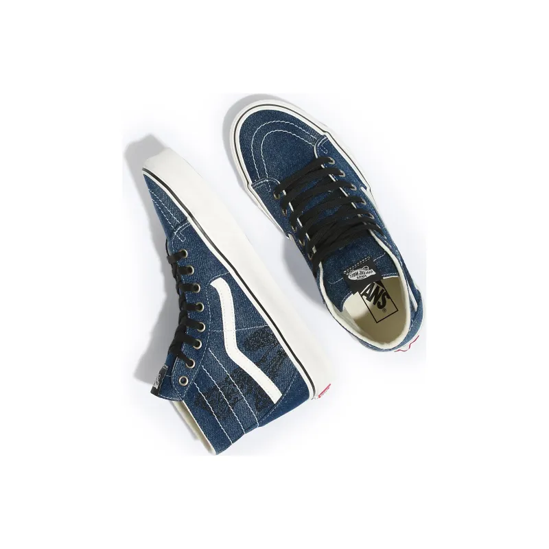 Sk8 Vans Hi Tapered 'Denim Embroidery'-3