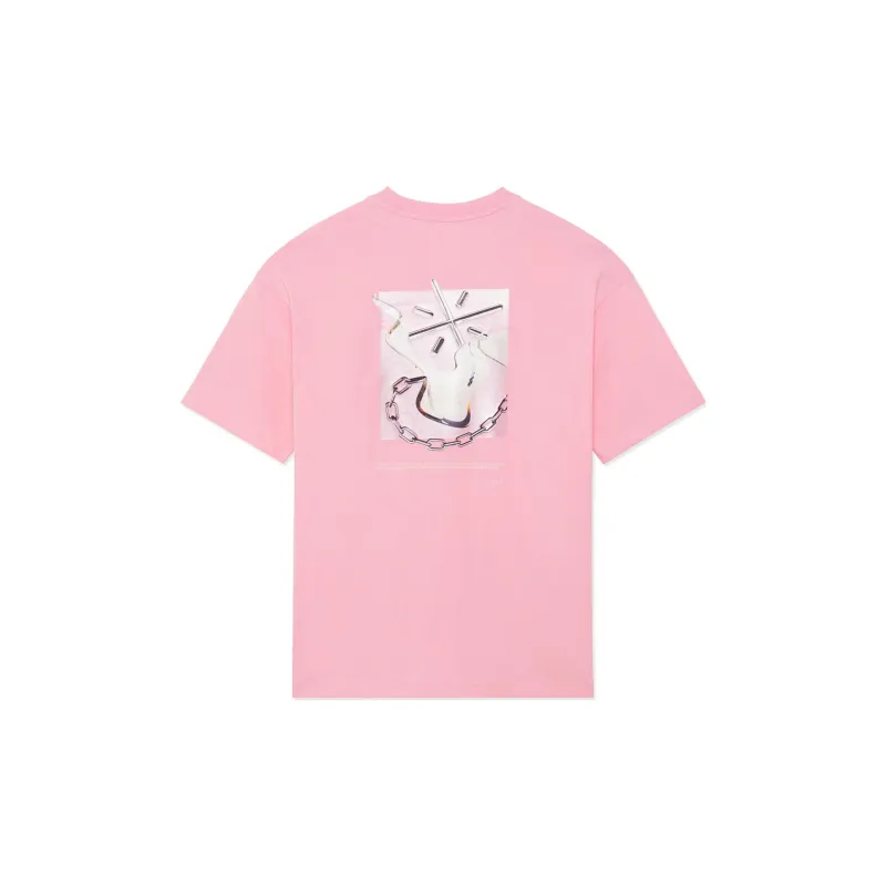 LiNing x Glare Wade Collection SS22 T Shirt Unisex Pink-0
